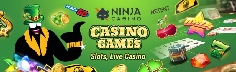 ninja gambling games and slots and on the web slots and real time casino games-logo