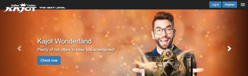 kajot casino website offers gambling games, çox ilk depozit əlavə və yeni oyunçular üçün kampaniyalar-loqosu
