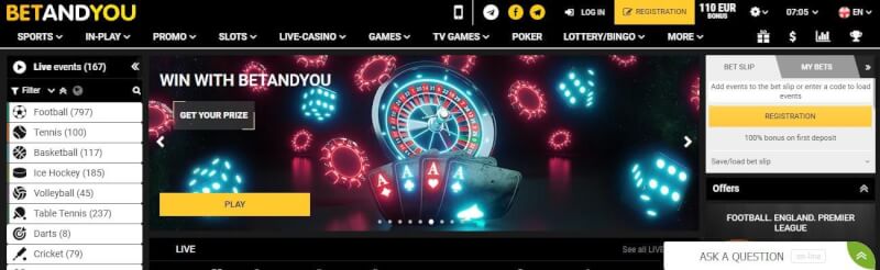 betandyou website provides gambling games, ilk depozit bonusu və yeni oyunçular üçün təkliflər-loqosu