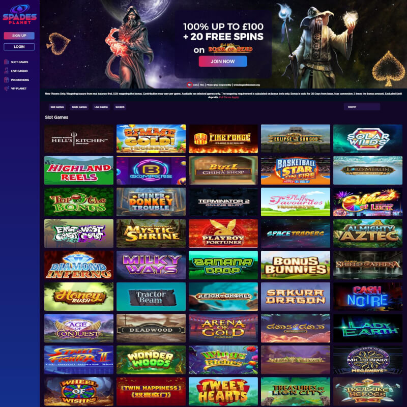 Spades globe Casino screenshot 2