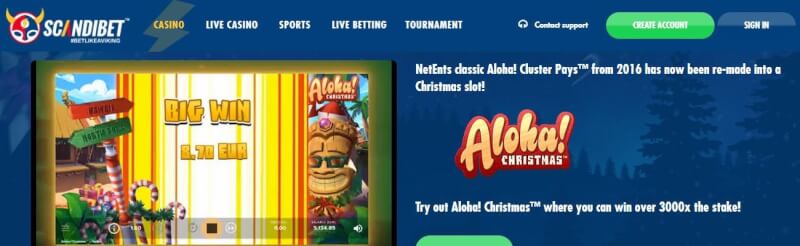 scandibet casino website provides gambling games, ilk depozit bonusu və yeni oyunçular üçün təkliflər-loqosu