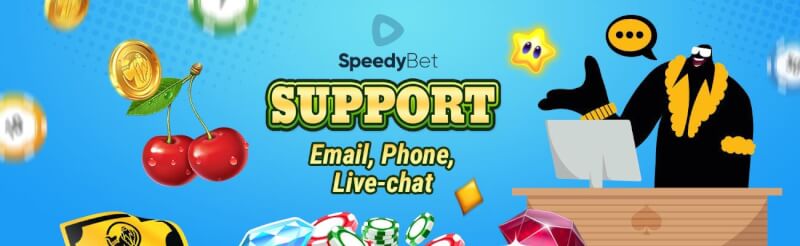 speedybet support choices review-logo