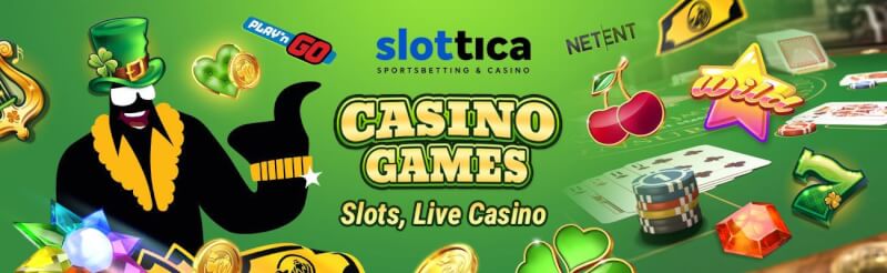 slottica provides different gambling games like slot machines, blackjack kimi real vaxt kazino oyunları, bakkara və rulet-loqosu