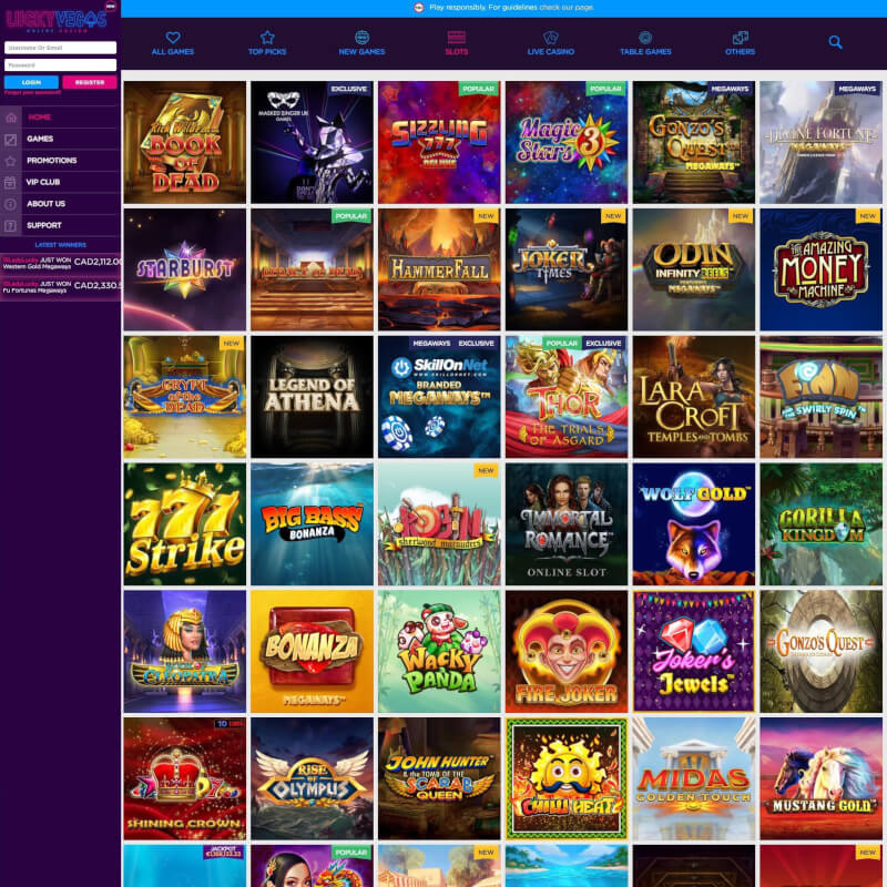 happy Vegas Casino screenshot 2