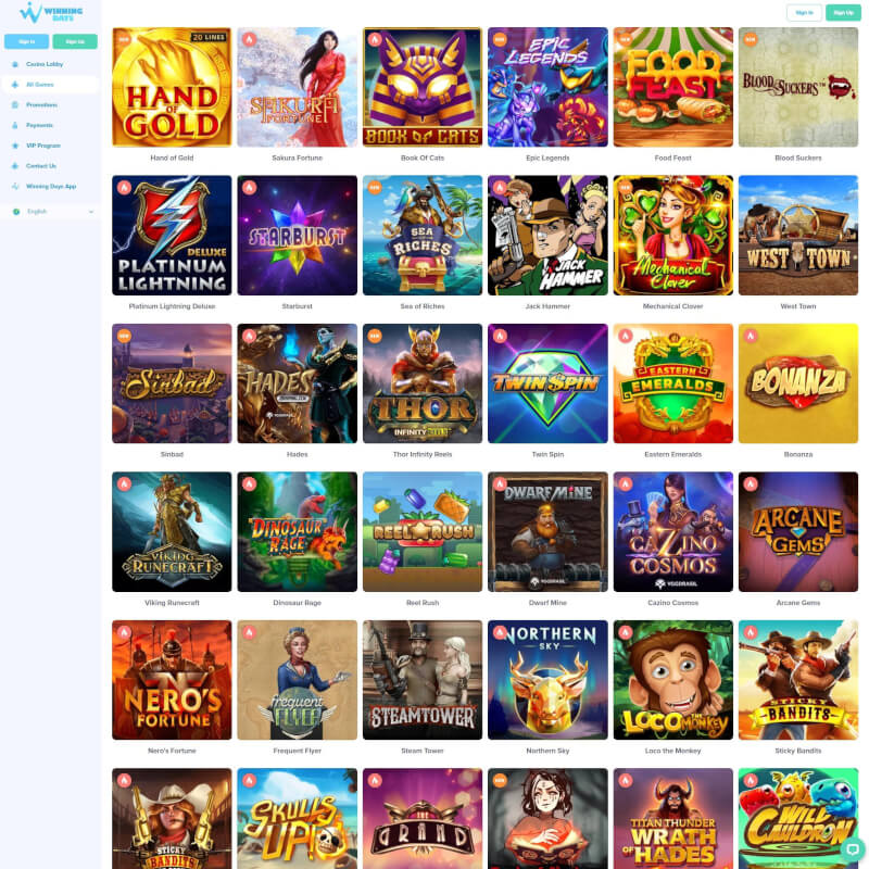 successful Days Casino screenshot 2