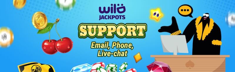 wild jackpots assistance options review-logo