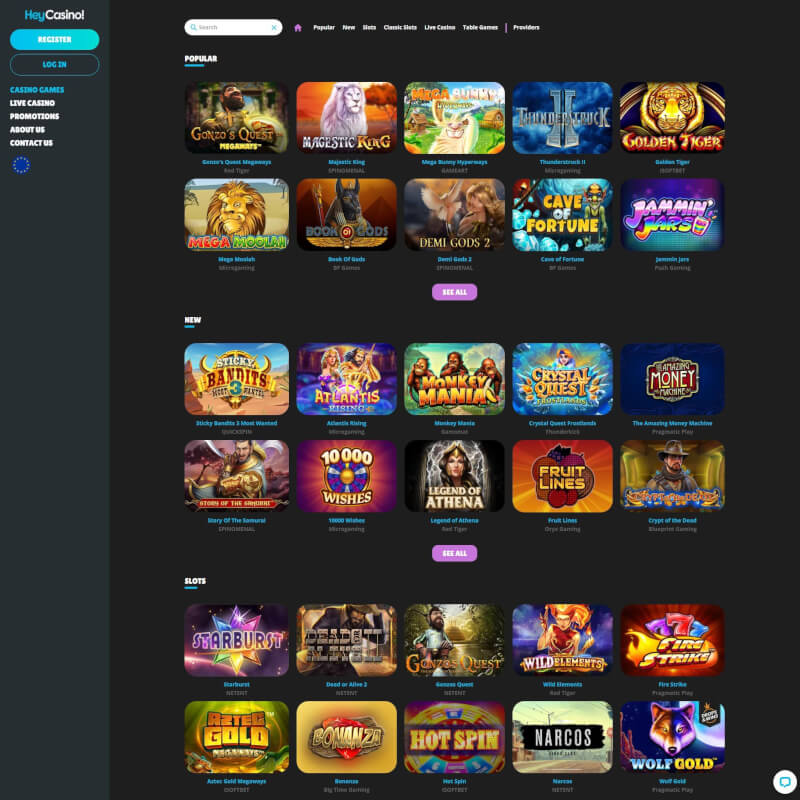 hi Casino screenshot 2