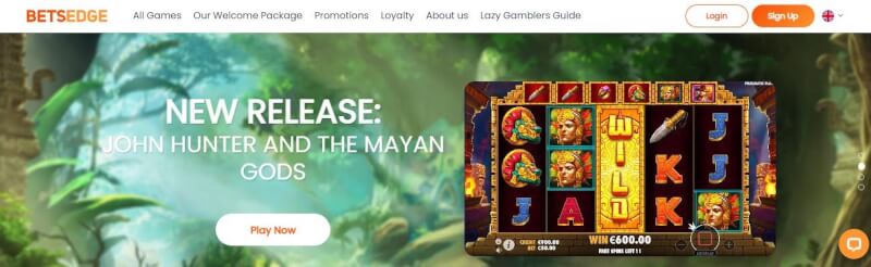 betsedge casino provides all casino games, campaigns and welcome bonus for brand new players-logo
