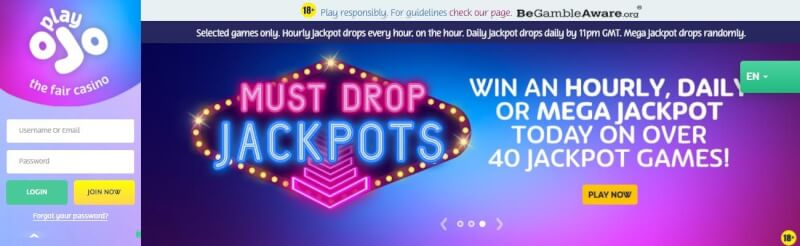 playojo website provides casino games, çox ilk depozit əlavə və yeni oyunçular üçün təkliflər-loqosu
