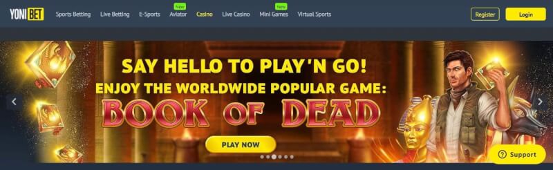 yonibet casino website provides gambling games, ilk depozit bonusu və yeni oyunçular üçün təkliflər-loqosu