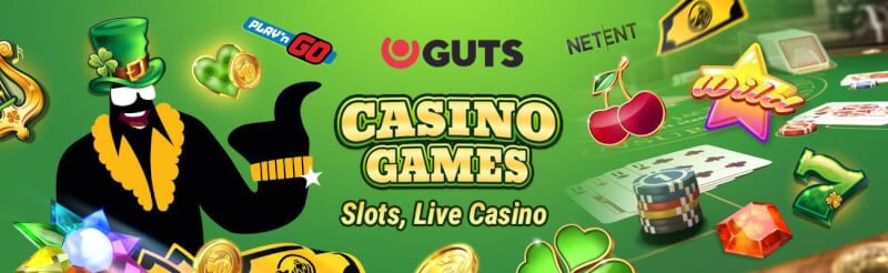 guts casino offers various casino games like slot machines, blackjack kimi real vaxt qumar oyunları, bakkara və rulet-loqosu
