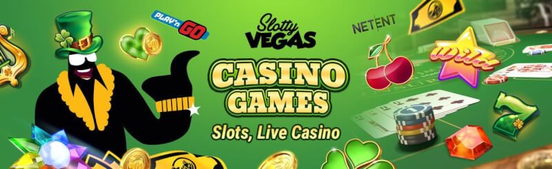 slottyvegas offers numerous gambling games like web slots and live gambling games from preferred providers like netent and microgaming-logo