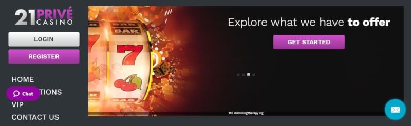 21 prive website offers gambling games, ilk depozit əlavə və yeni oyunçular üçün təkliflər-loqosu