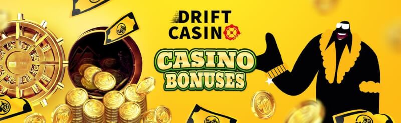 Drift Casino is offering brand-new players a good welcome bonus-logo