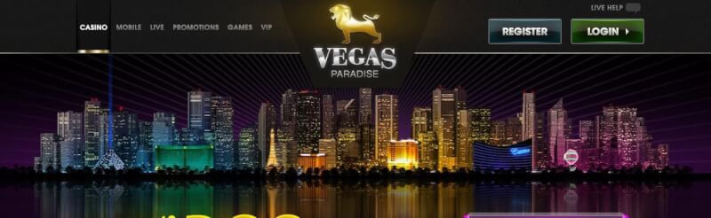 vegas paradise website provides casino games, ilk depozit bonusu və yeni oyunçular üçün kampaniyalar-loqosu