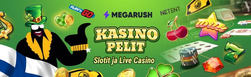 megarush provides different casino games like slots, real time gambling games like blackjack, bakkara və rulet-loqosu