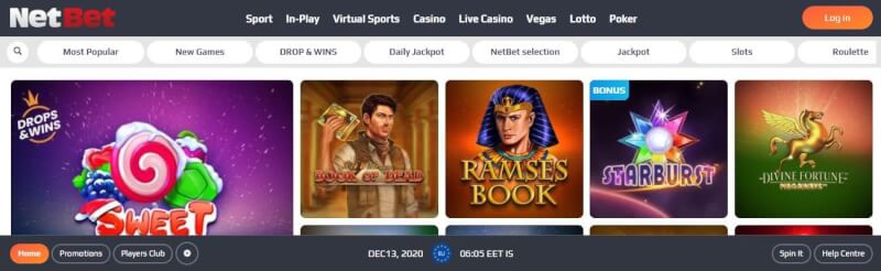 netbet casino lobby provides, recreation guide, in play, live casino, qumar oyunları, live casino, lotto and poker-logo