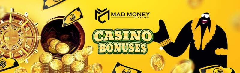 mad money casino welcome bonus bundle gives great deposit bonus and no-cost spins-logo