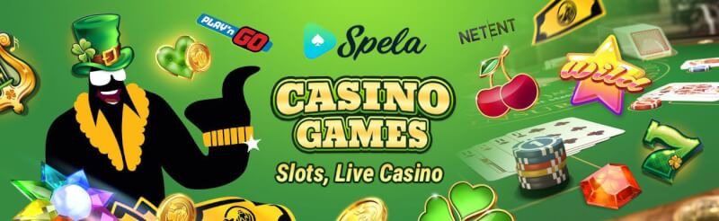 spela casino provides different gambling games like slot machines, blackjack kimi canlı qumar oyunları, bakkara və rulet-loqosu