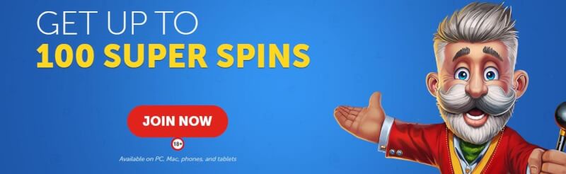 lucky Louis website offers casino games and promotions, no-cost spins for brand new players-logo