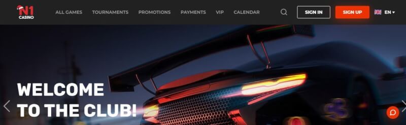 n1 casino homepage provides casino games, ilk depozit əlavə və yeni oyunçular üçün promosyonlar-loqosu