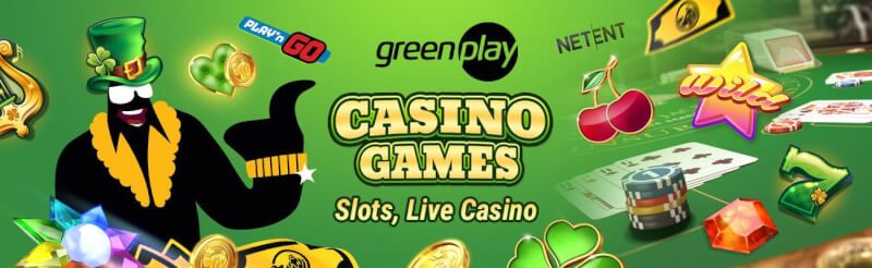 greenplay provides numerous casino games like slots, blackjack kimi canlı kazino oyunları, bakkara və rulet-loqosu