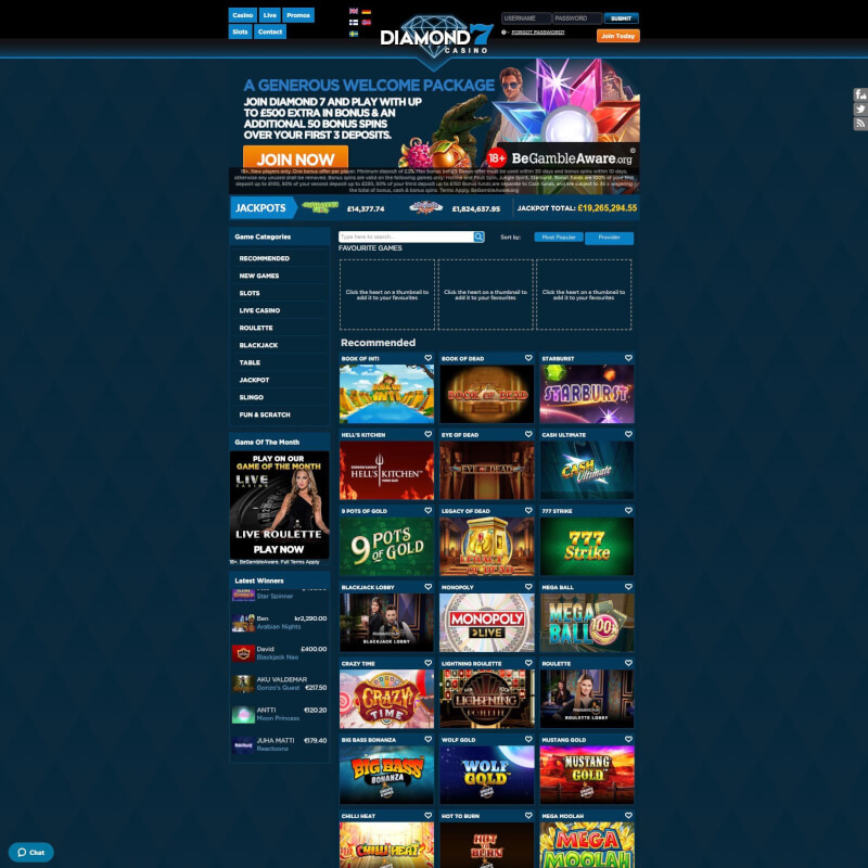 almaz 7 Casino ekran görüntüsü 1